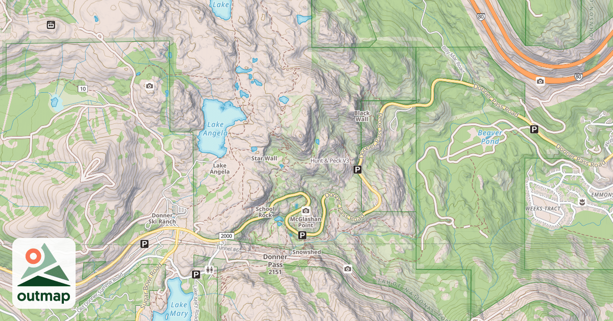 Map of Hunt & Peck