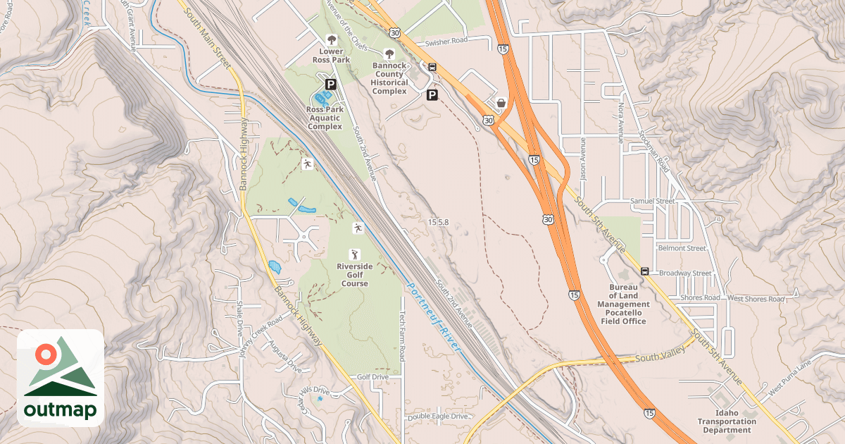 Map of 15
