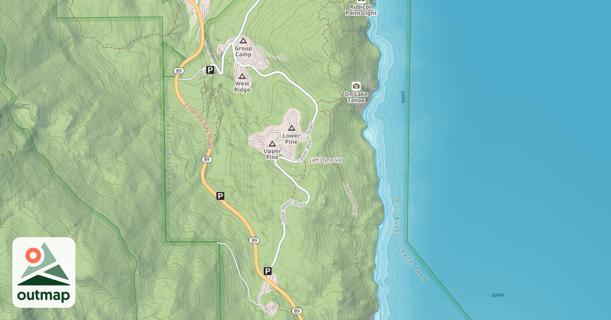 Map of Left Dyno