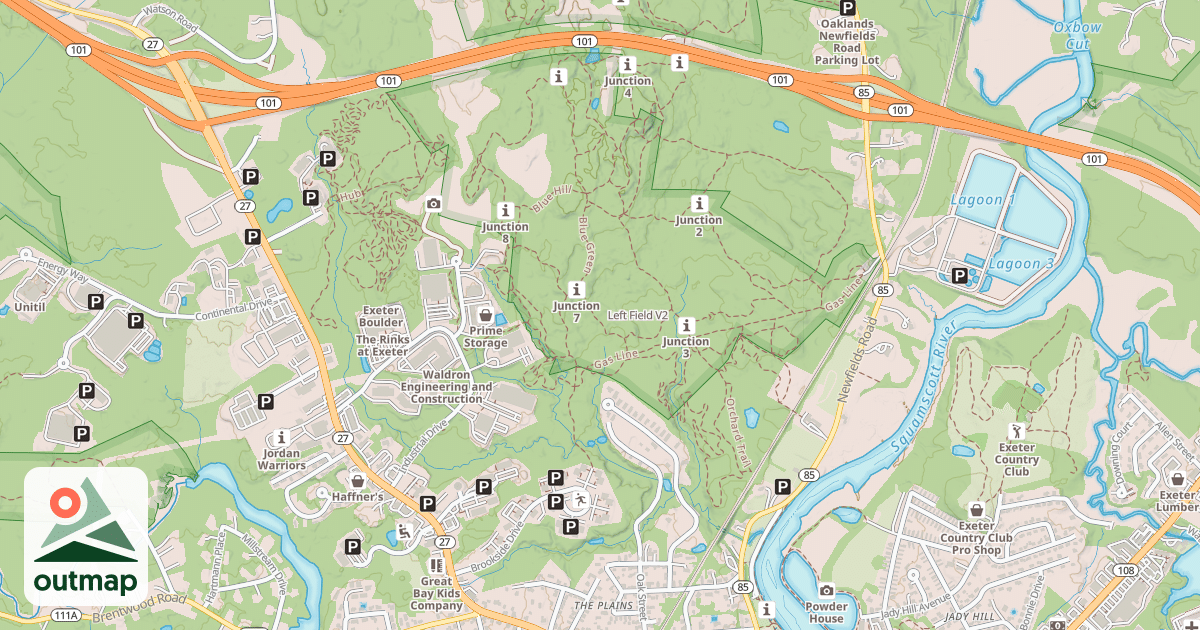 Map of Left Field