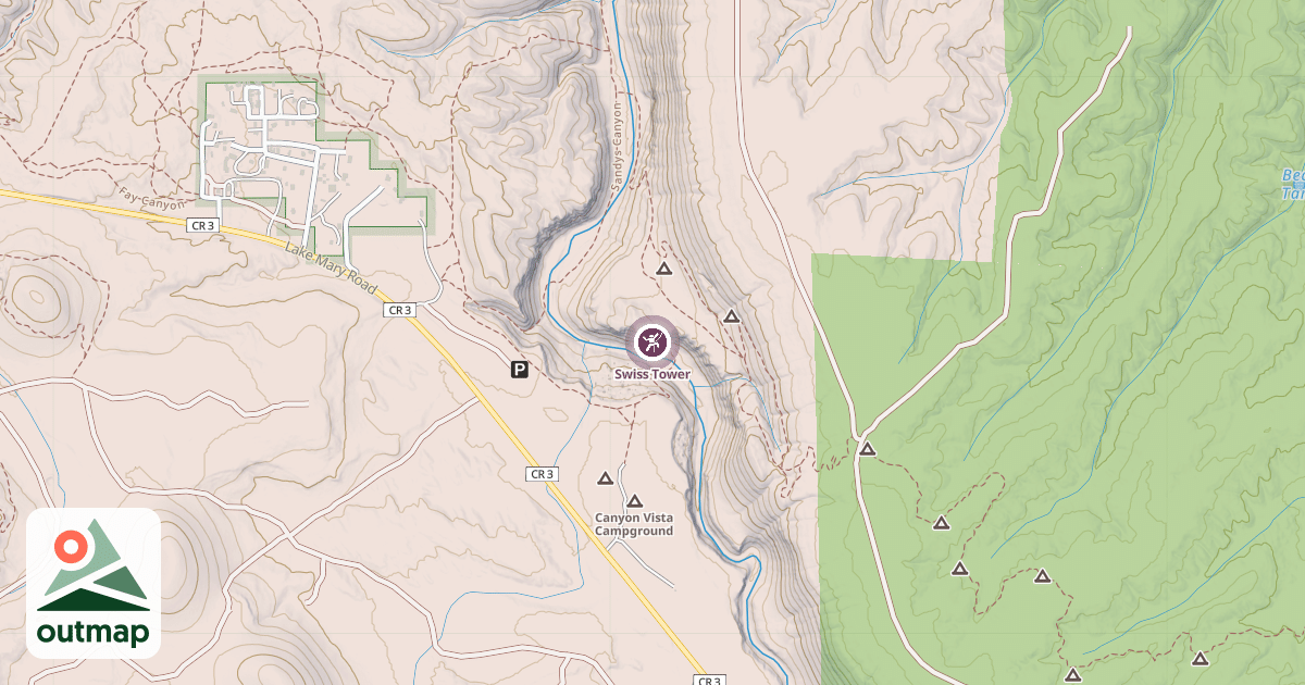 Map of Swiss Tower