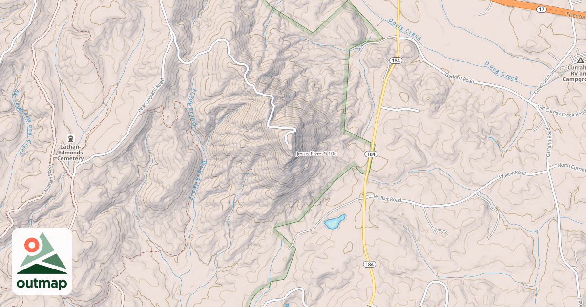Map of Jesus Lives