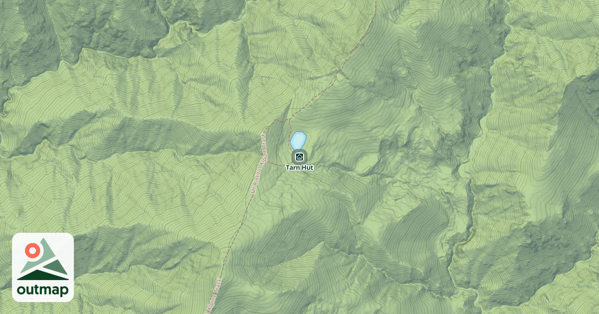 Map of Tarn Hut