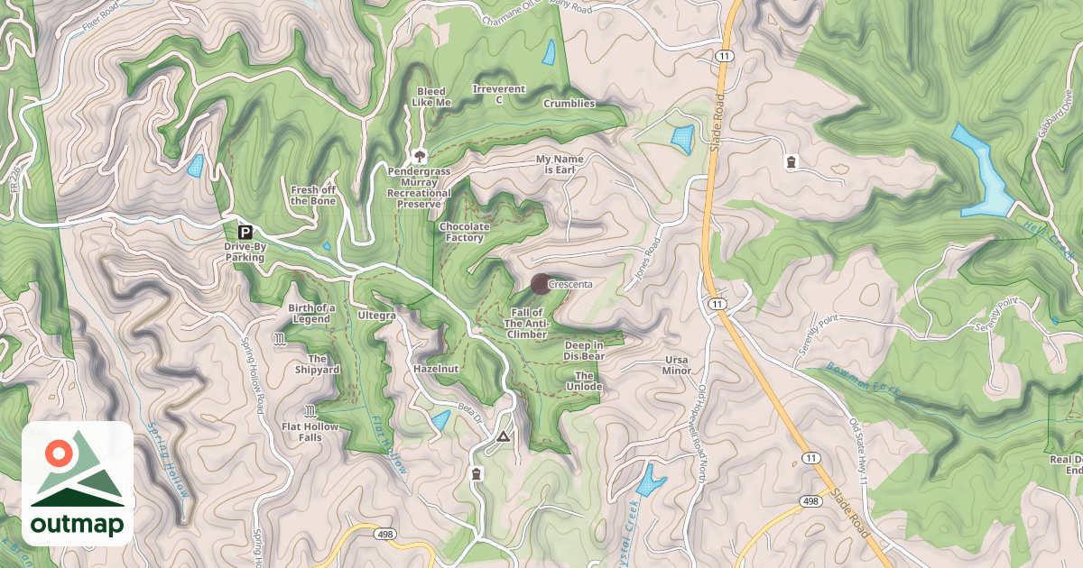 Map of Crescenta