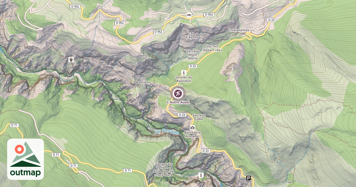 Map of L'Autre Aussi