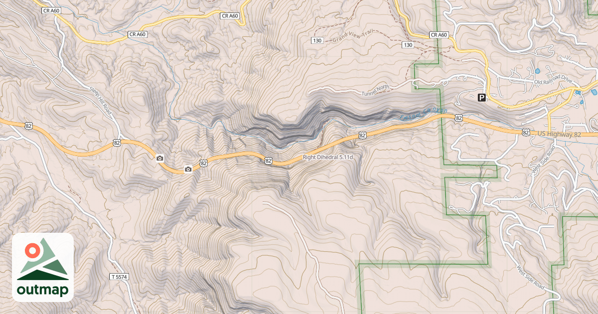 Map of Right Dihedral