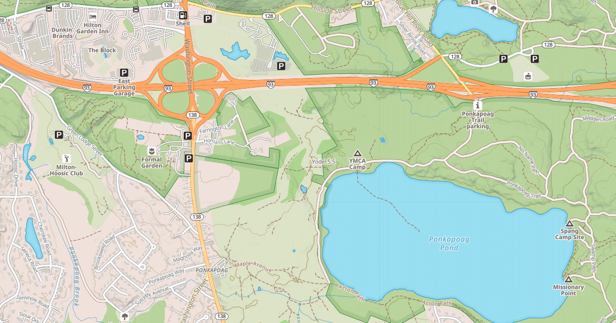 Map preview of Yodel