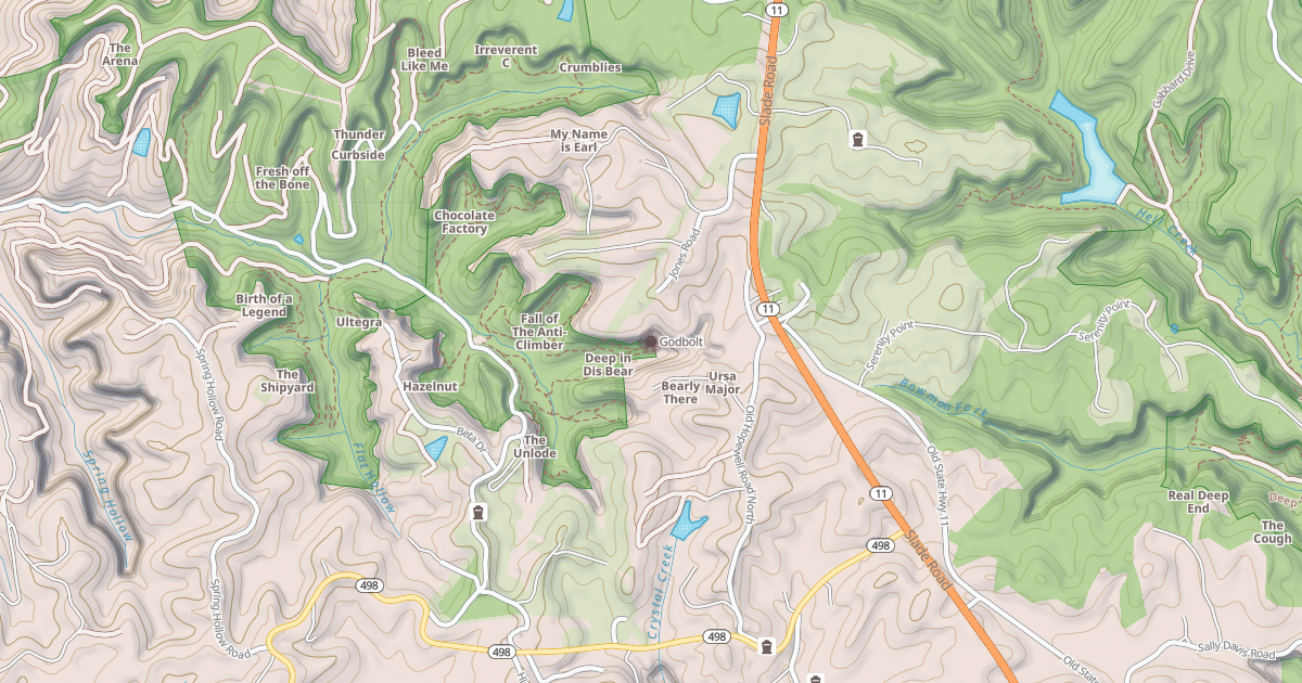 Map preview of Godbolt