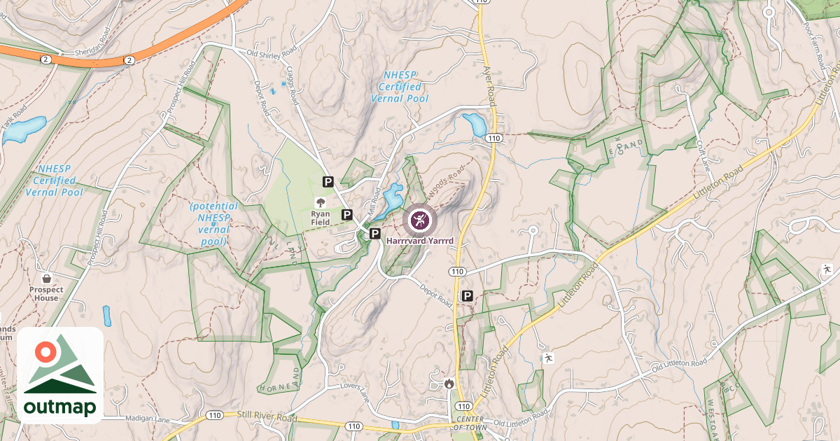 Map of Harrrvard Yarrrd