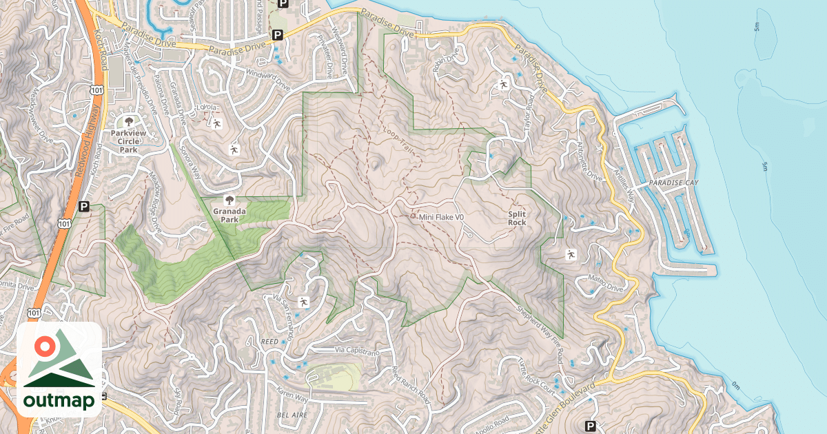 Map of Mini Flake