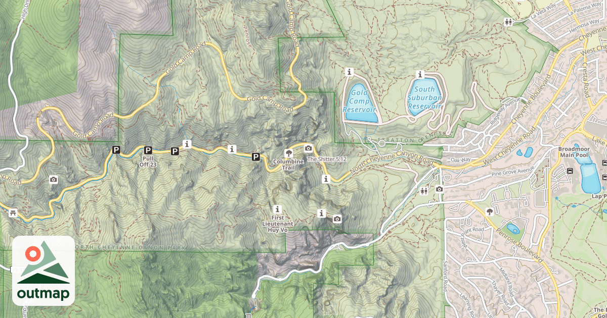 Map of The Shitter