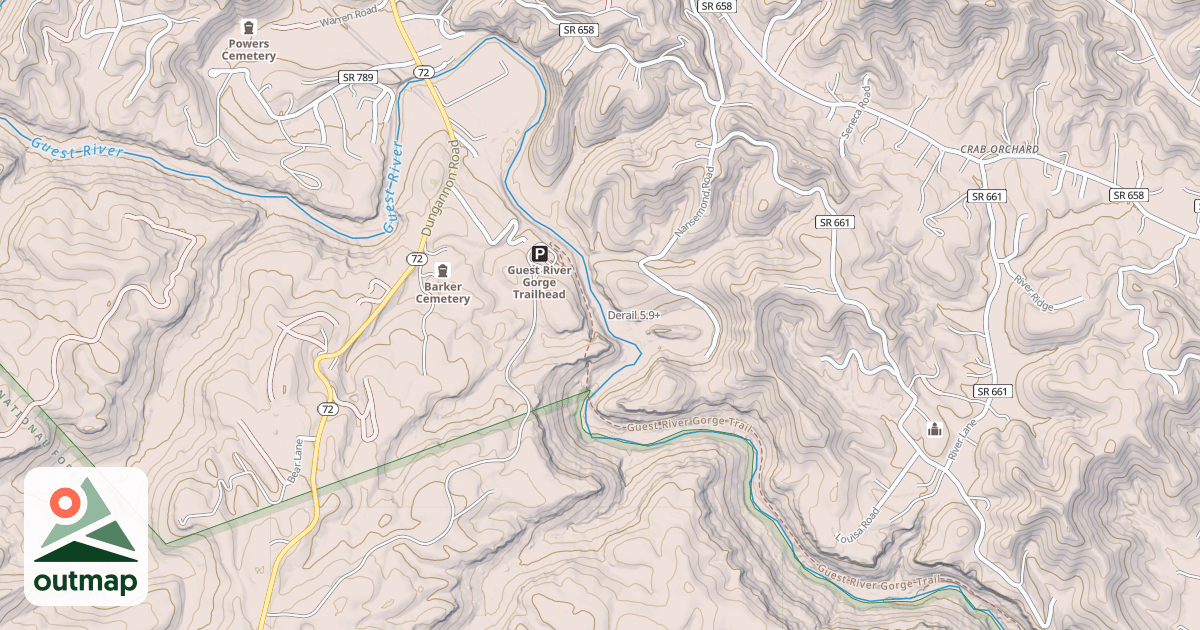 Map of Derail