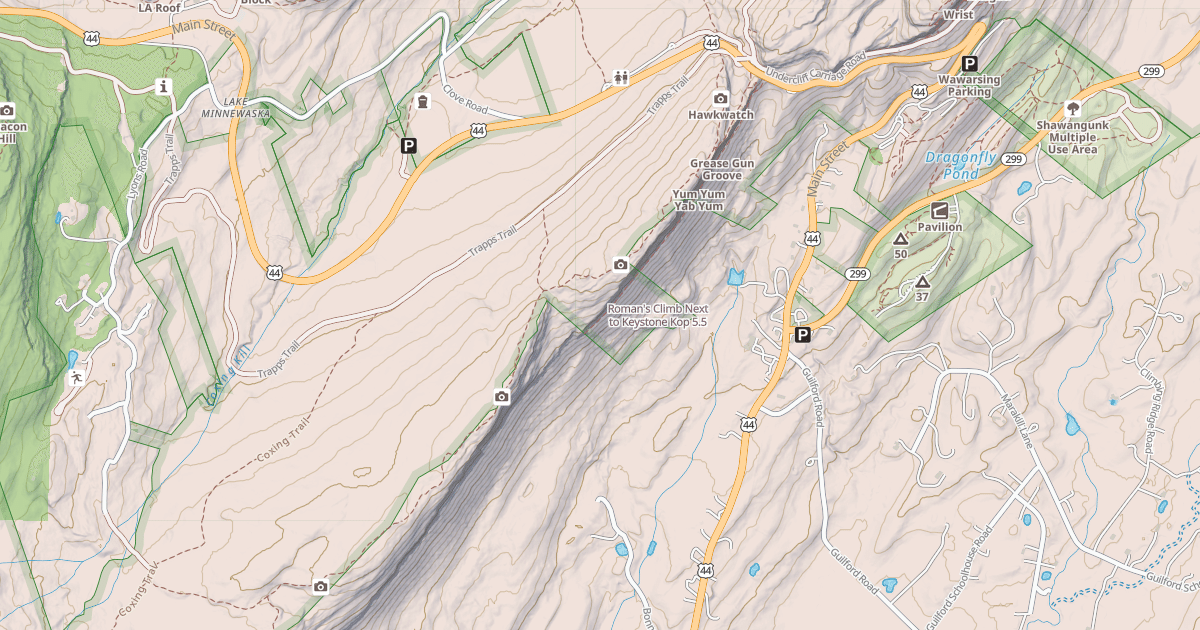 Map preview of Roman's Climb Next to Keystone Kop
