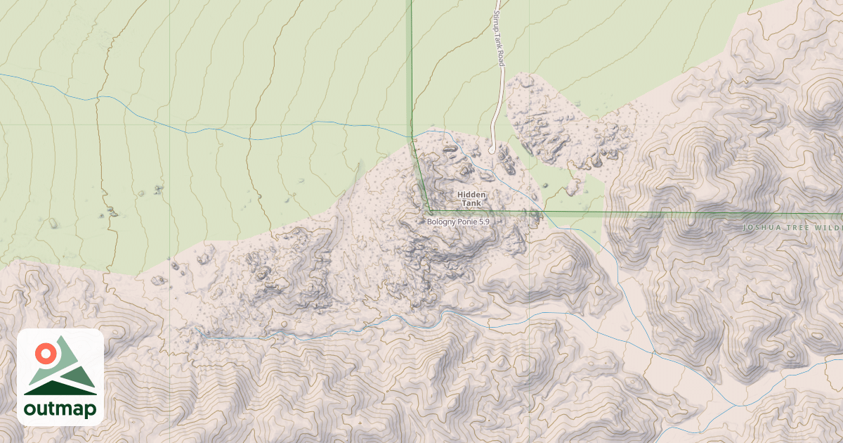 Map of Bologny Ponie