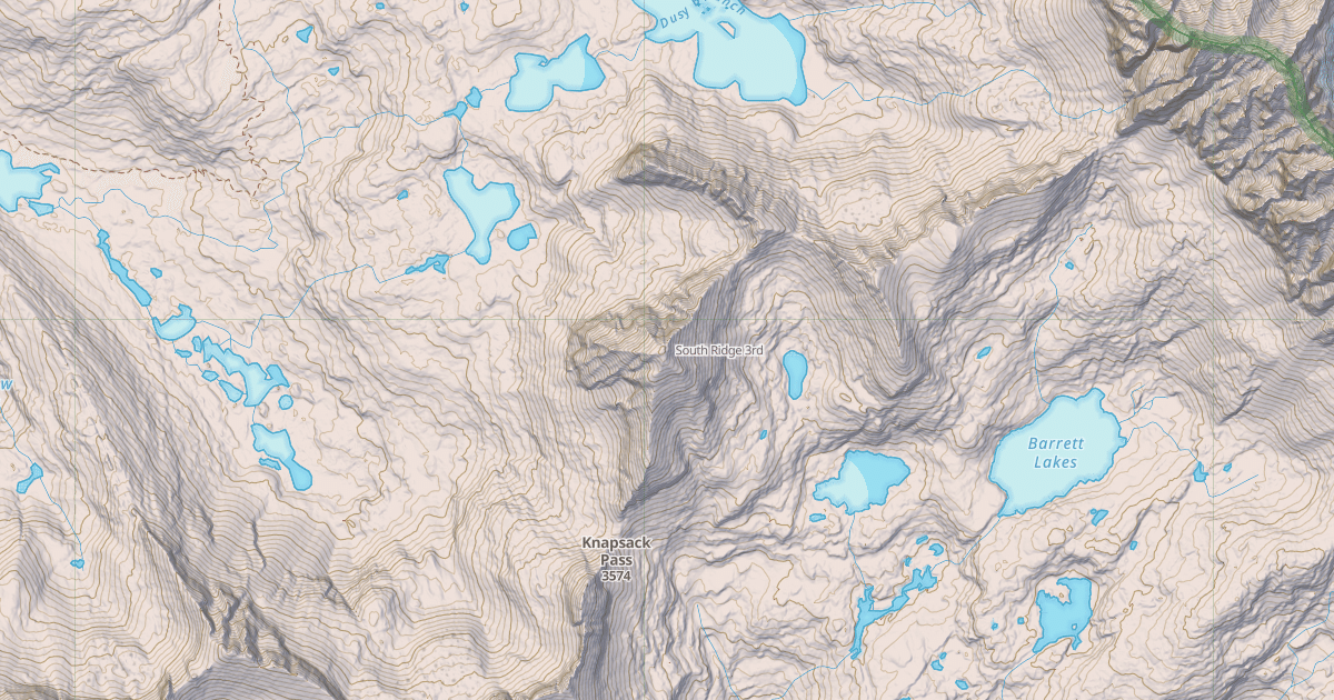 Map preview of South Ridge