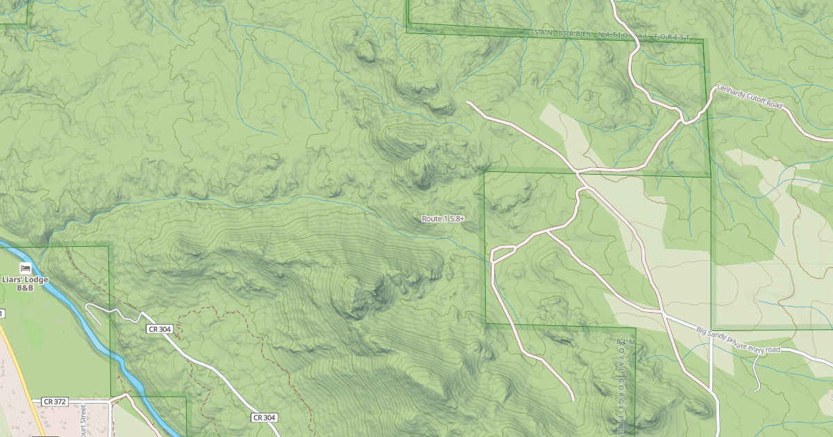 Map preview of Route 1