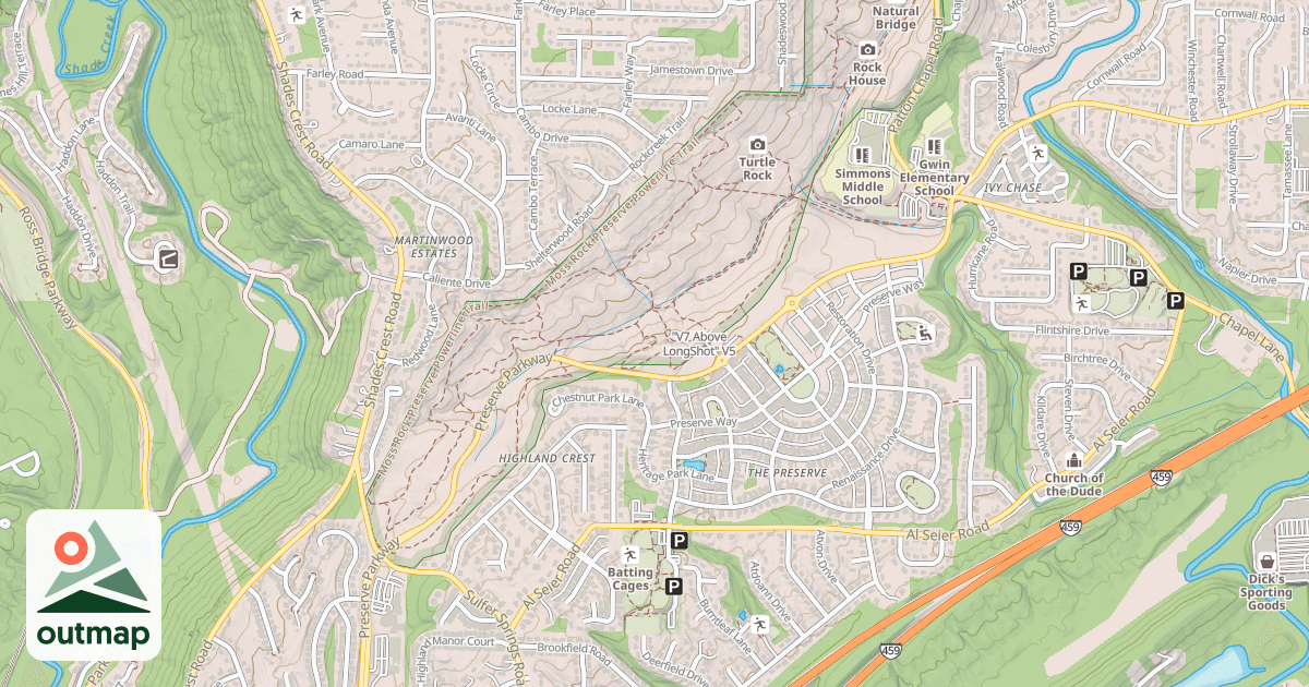 Map of "V7 Above LongShot"