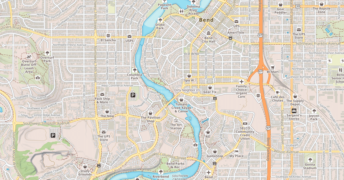 Map preview of Dirty Neighbor