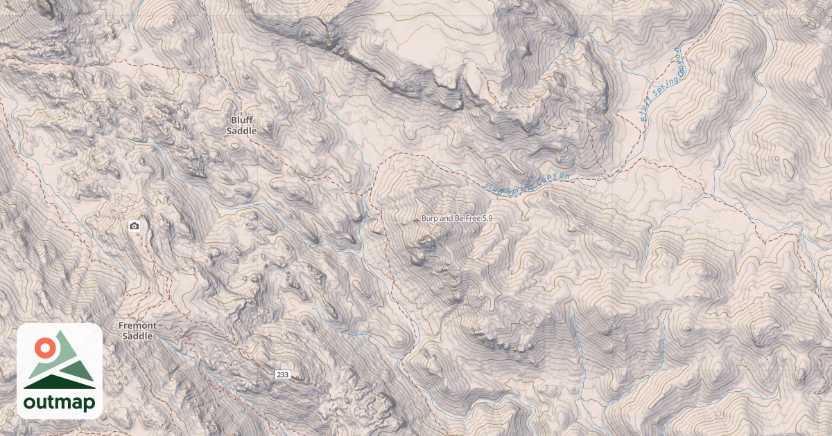 Map of Burp and Be Free