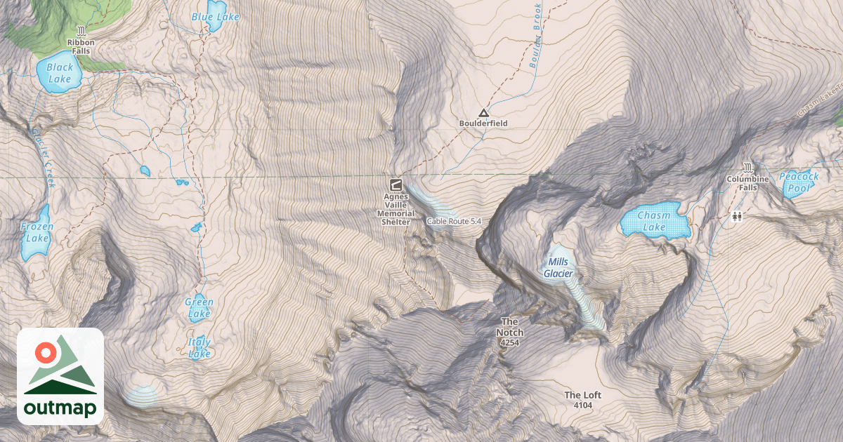 Map of Cable Route