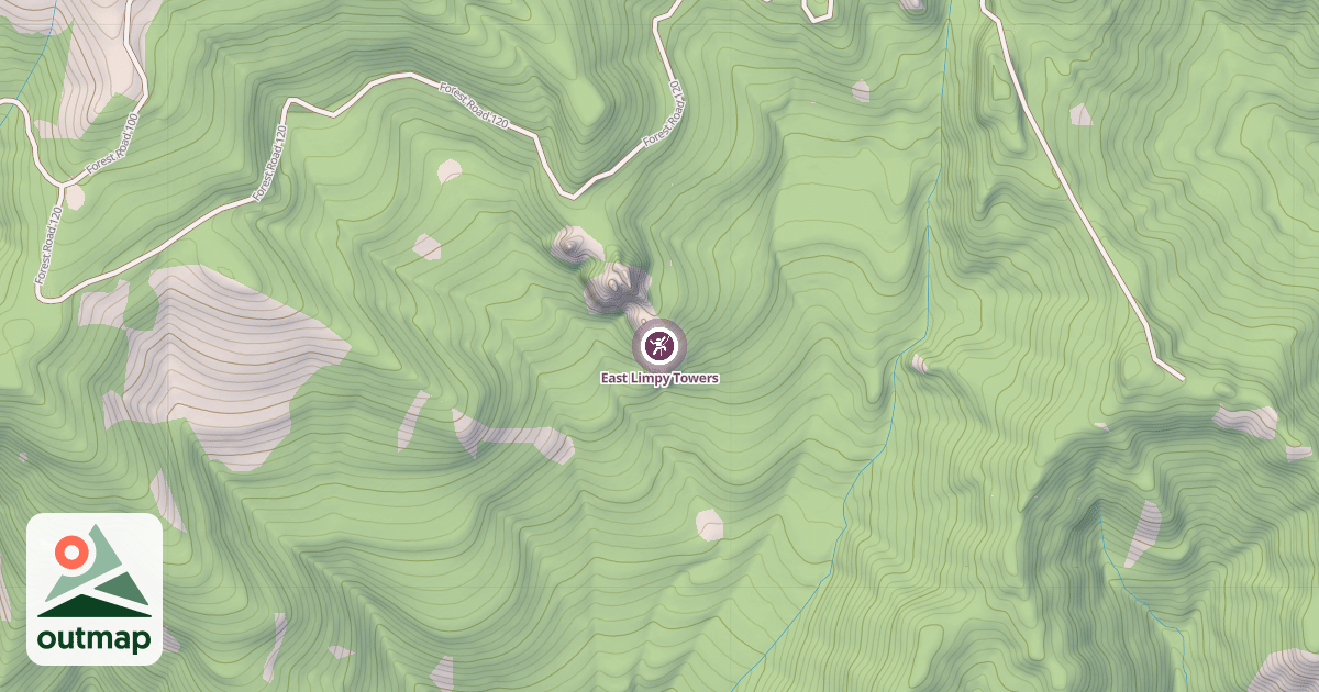 Map of East Limpy Towers