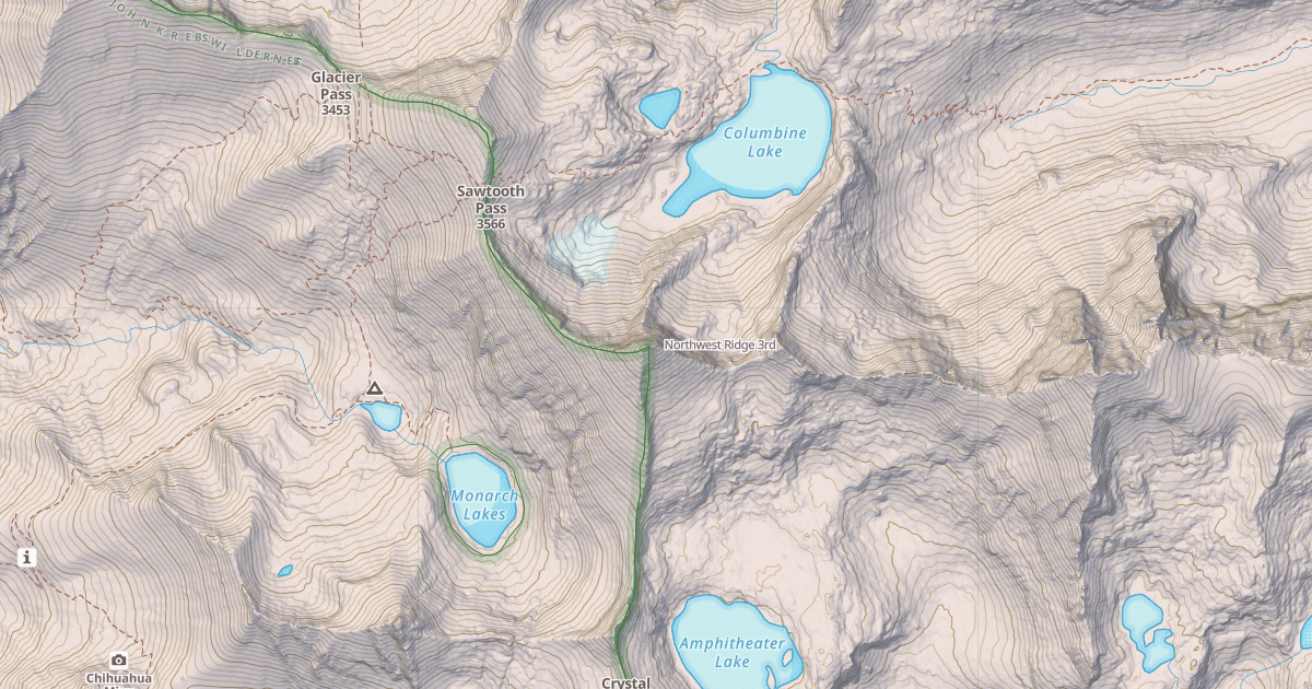 Map preview of Northwest Ridge
