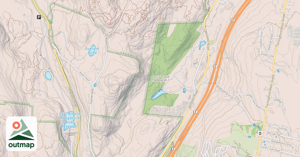Map of For Court And The Boys