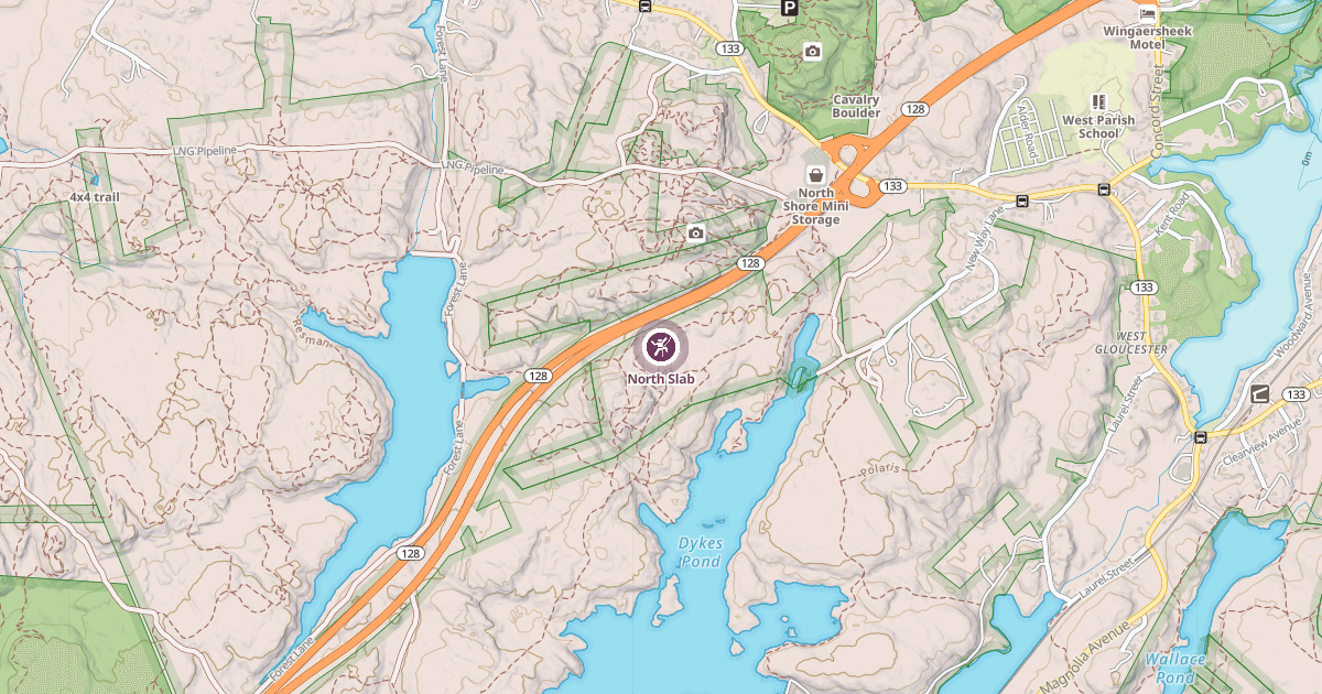 Map preview of North Slab