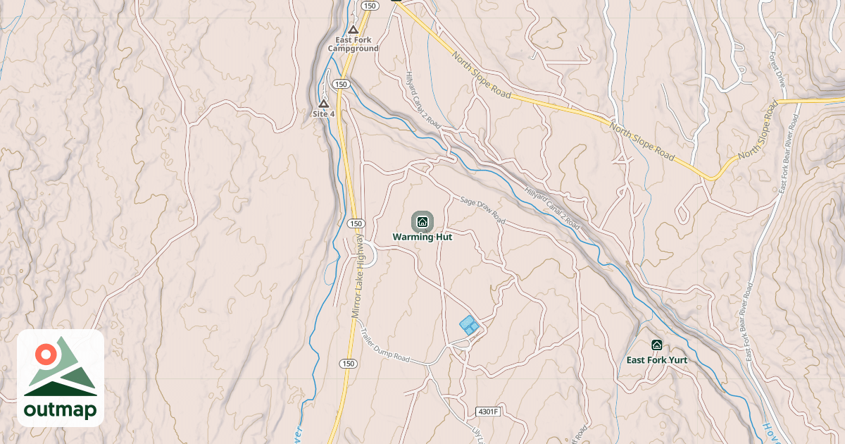 Map of Warming Hut