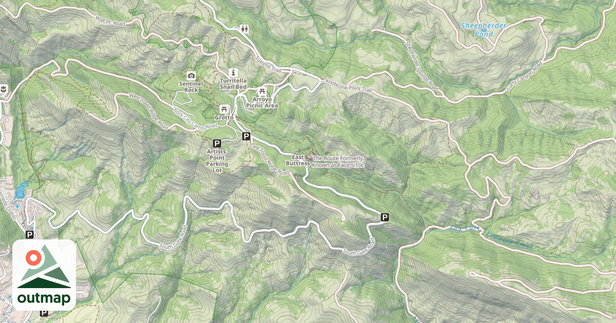 Map of The Route Formerly Known as Face