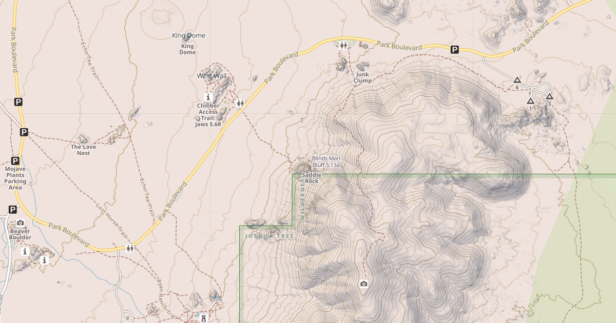 Map preview of Blinds Man Bluff