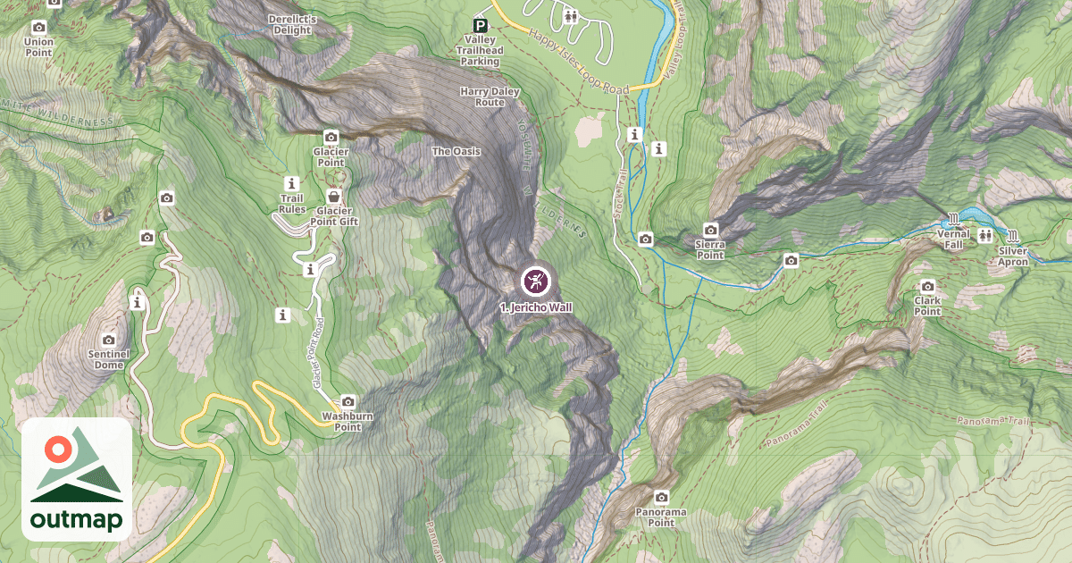 Map of 1. Jericho Wall