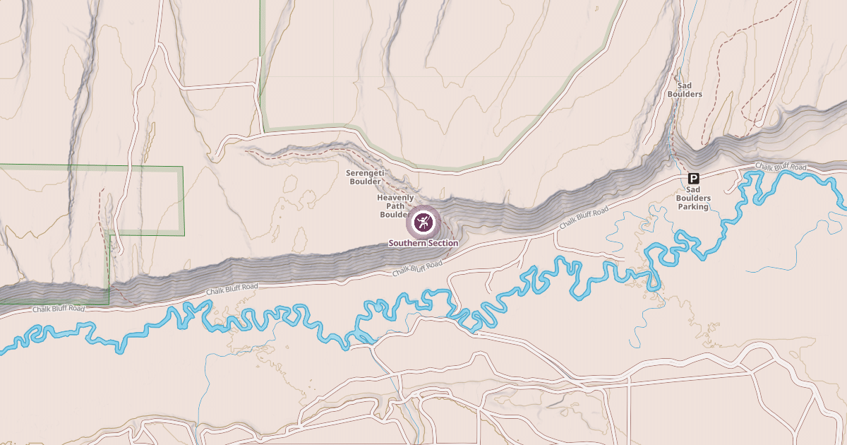 Map preview of Southern Section