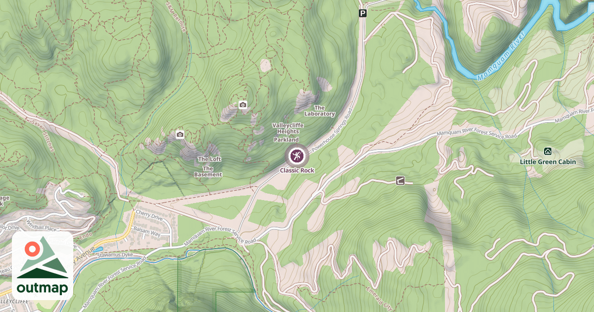 Map of Classic Rock
