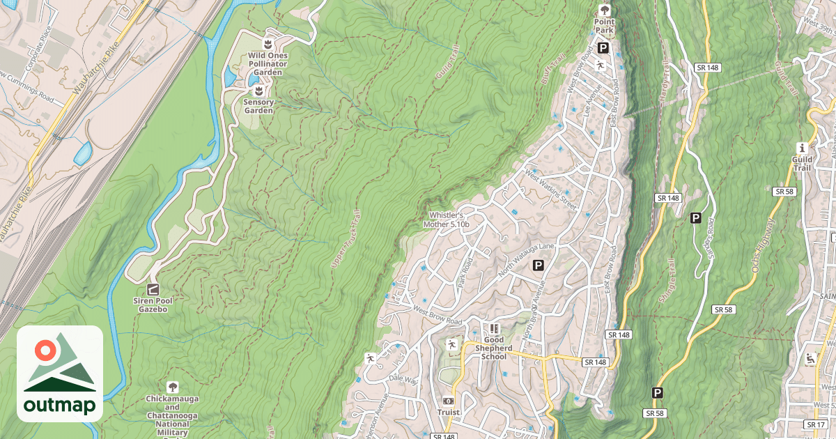 Map of Whistler's Mother