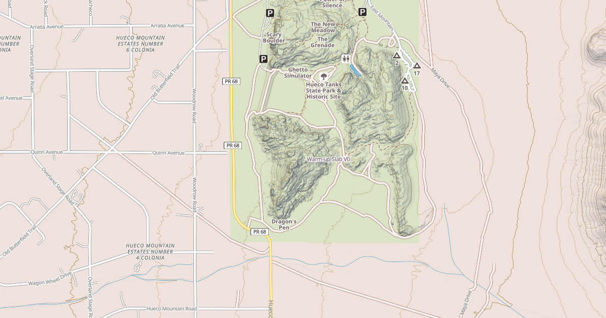 Map preview of Warm-up Slab