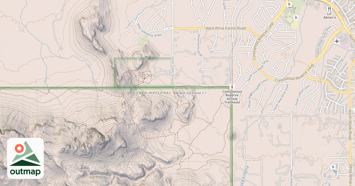 Map of Bolt the Planet