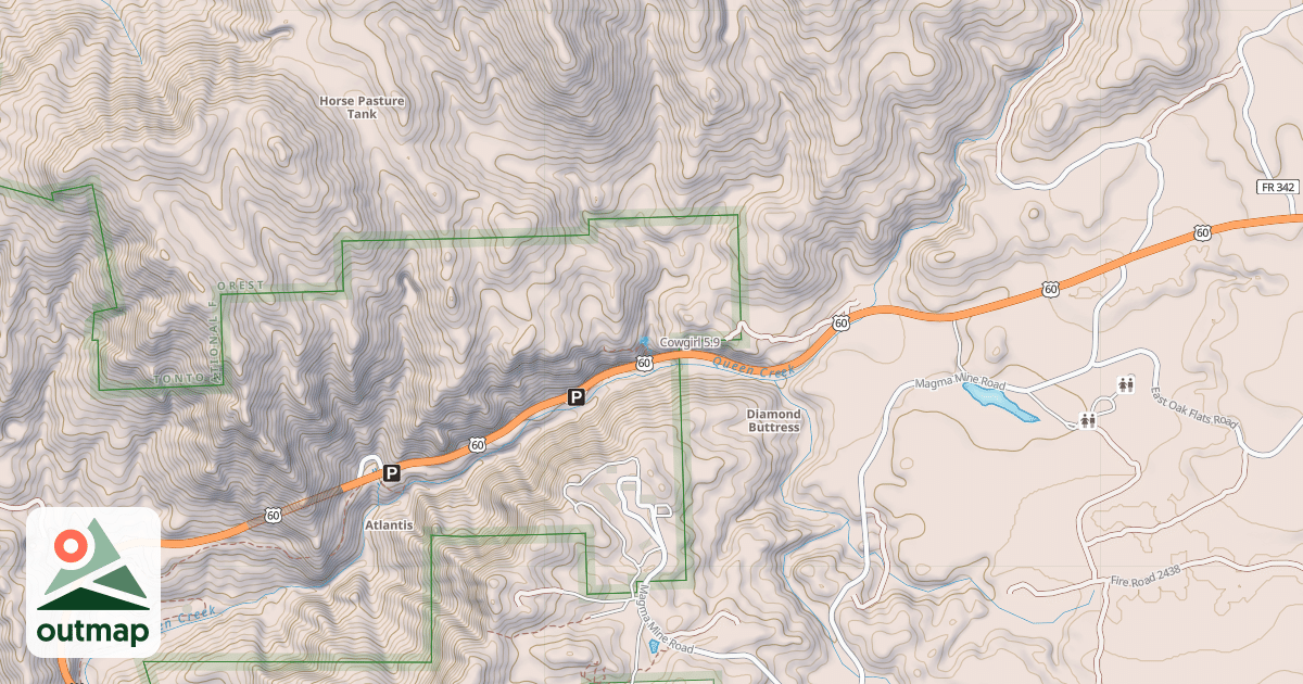 Map of Cowgirl