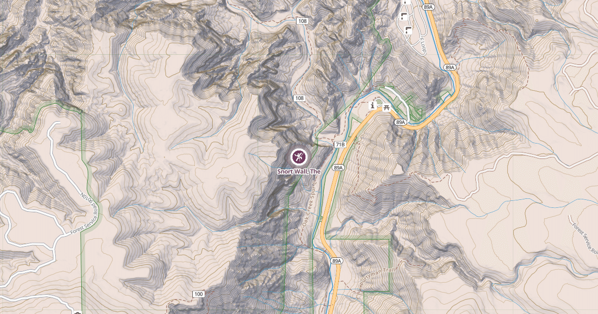 Map preview of Snort Wall, The