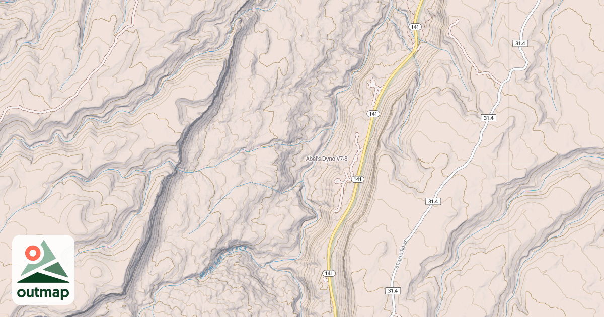 Map of Abel's Dyno