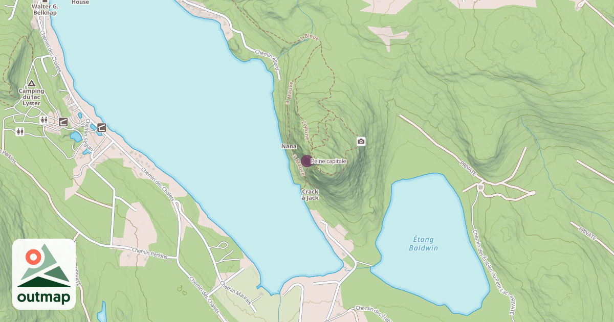 Map of Peine capitale
