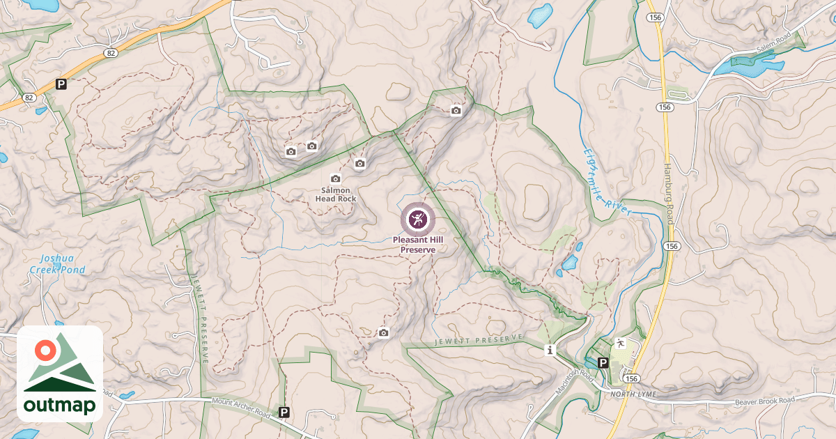 Map of Pleasant Hill Preserve