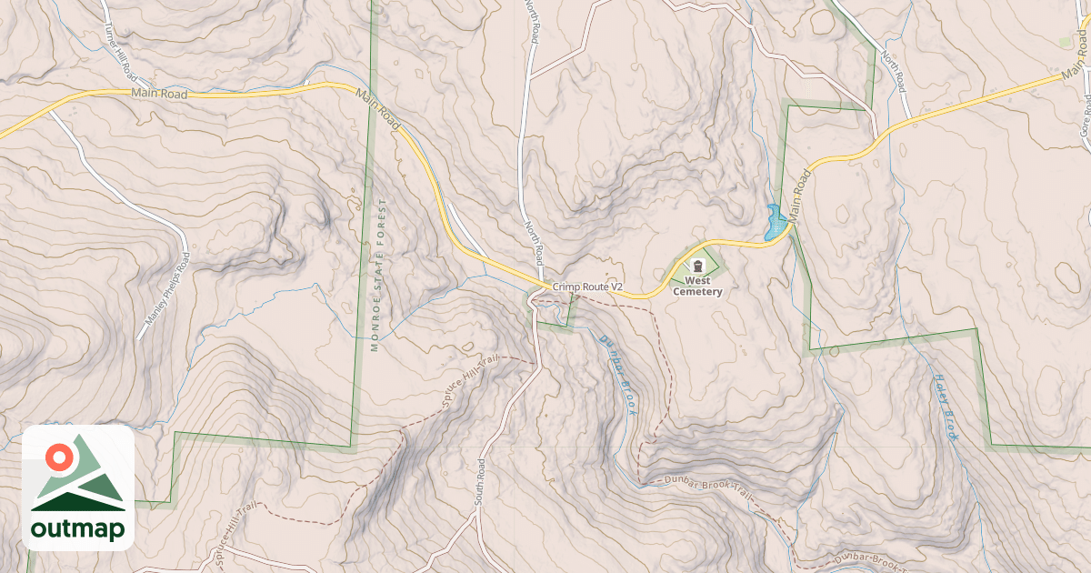 Map of Crimp Route