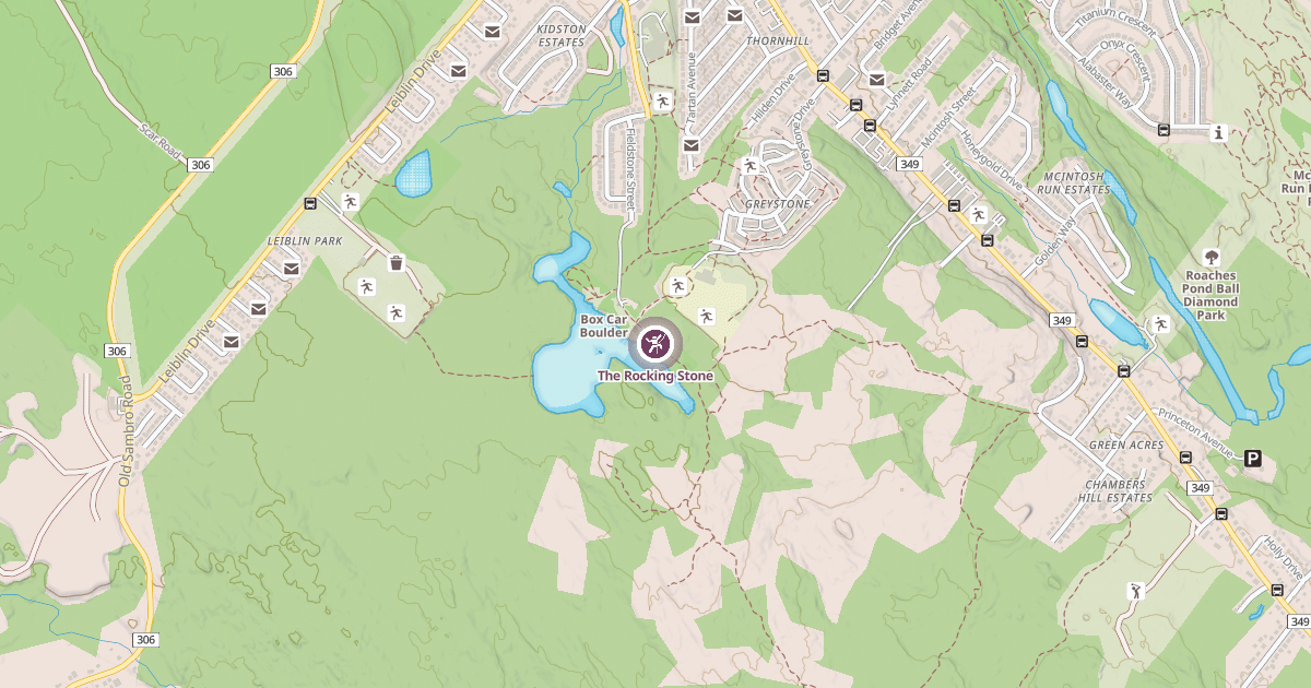 Map preview of The Rocking Stone