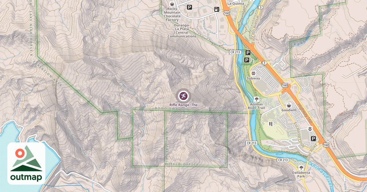 Map of Rifle Range, The