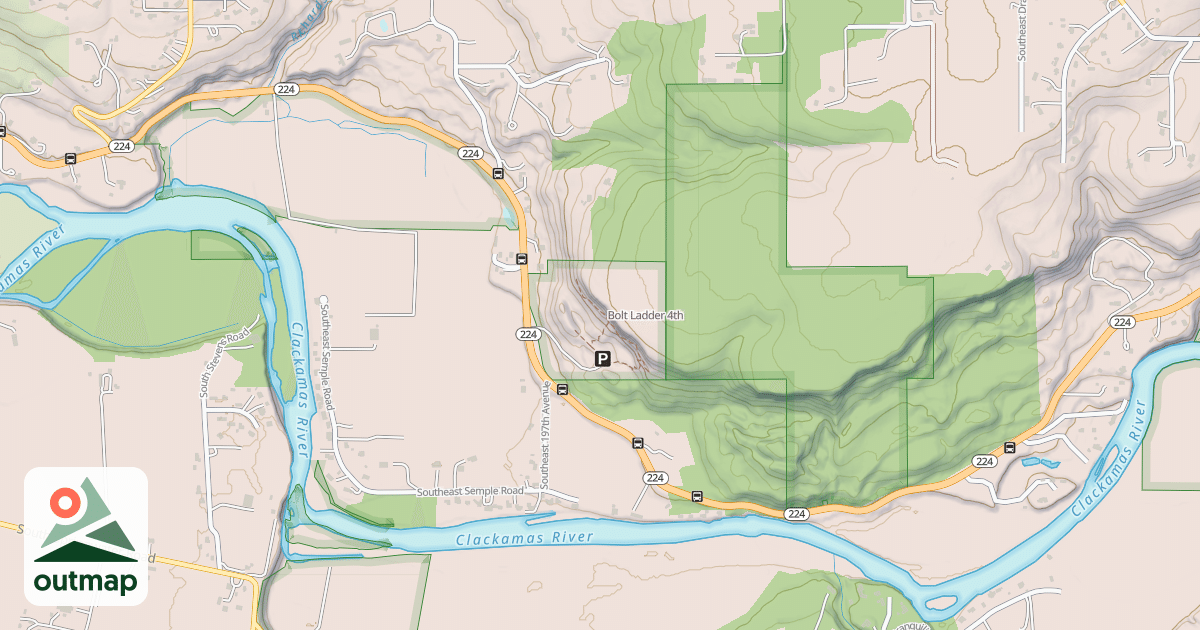 Map of Bolt Ladder