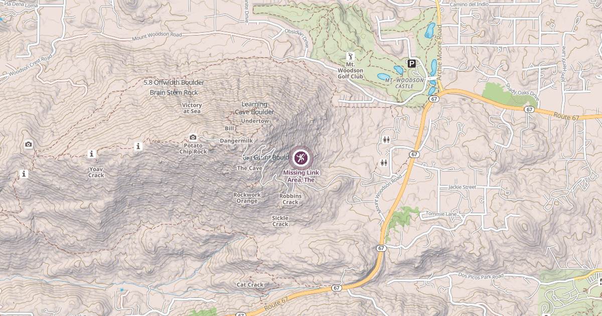 Map preview of Missing Link Area, The