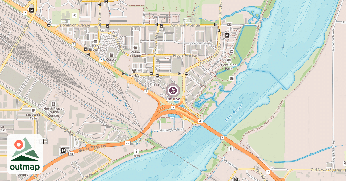 Map of The Hive
