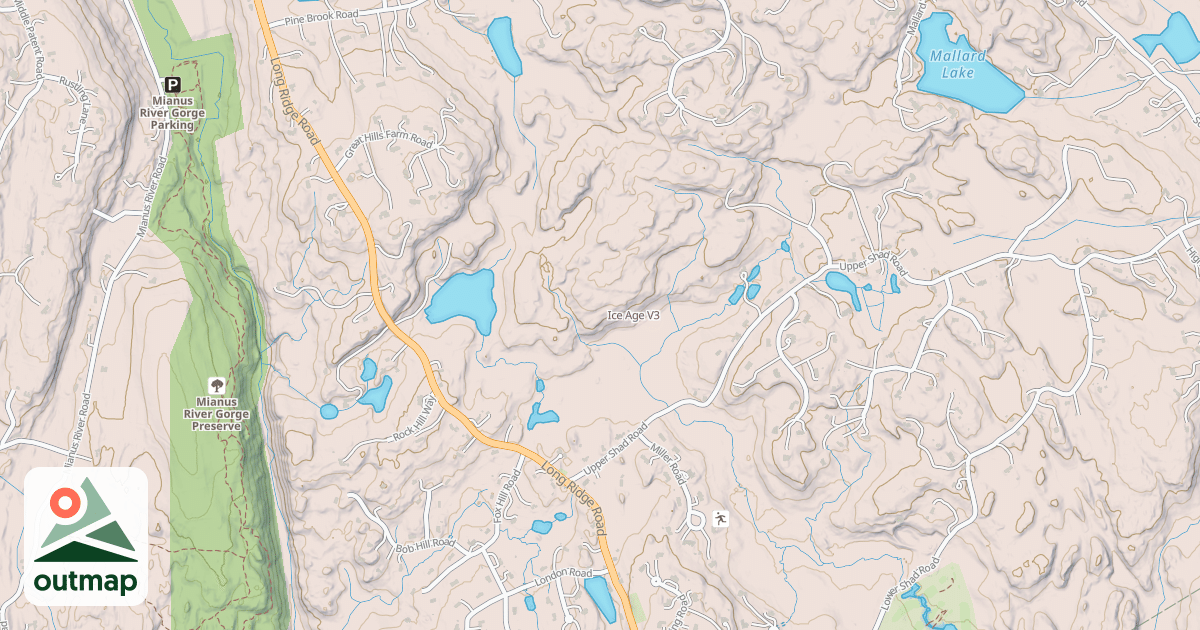 Map of Ice Age