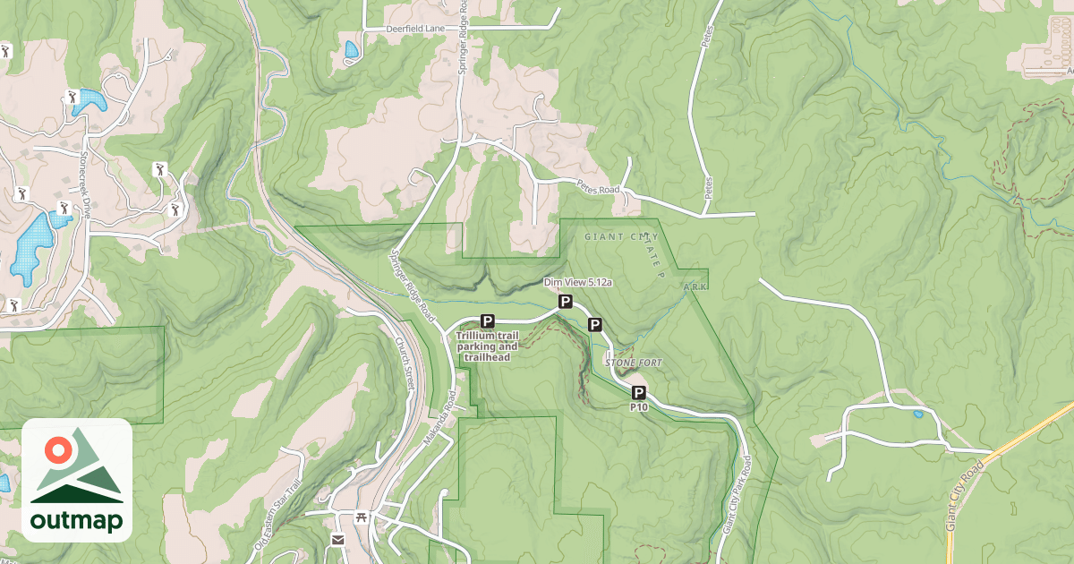 Map of Dim View
